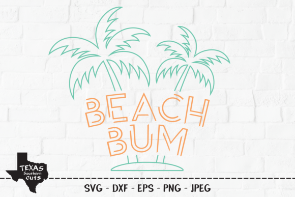 Beach Bum - Summer Shirt Design