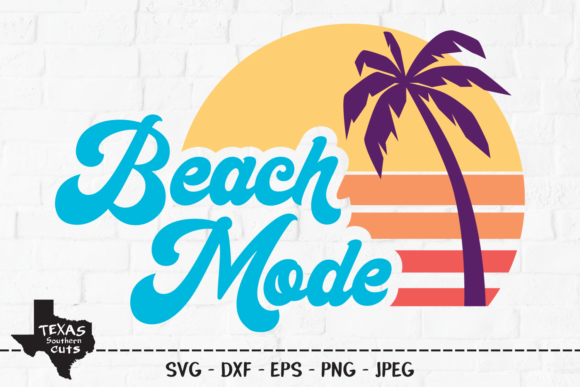 Beach Mode - Summer Shirt Design