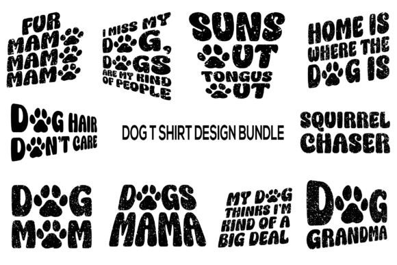 Dog T Shirt Design Bundle: Graphics and Freebies for Creative Brands