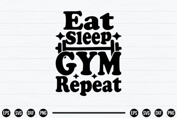 Gym SVG Typography T Shirt Design