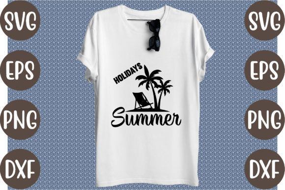 HOLIDAYS SUMMER Graphics for T-Shirt Designs