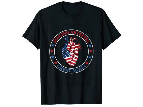 Making Arteries 4th of July T-Shirt Graphics