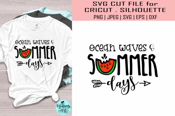 Ocean Waves and Summer Days Graphics