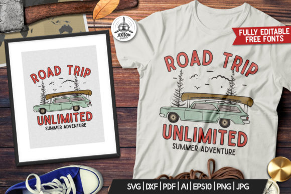 Review: Road Trip Travel T-Shirt Design Graphics