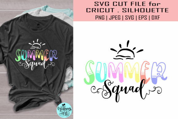 Summer Squad Graphics for T-Shirt Designs